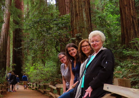 Armstrong state park of redwoods in Russian river valley tour